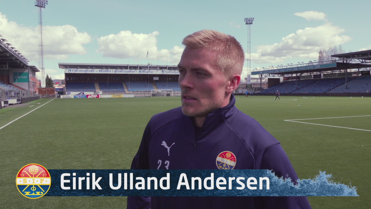 Ulland foran Rosenborg-kampen